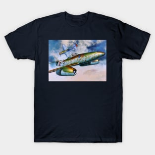 Me262 vs P51 T-Shirt